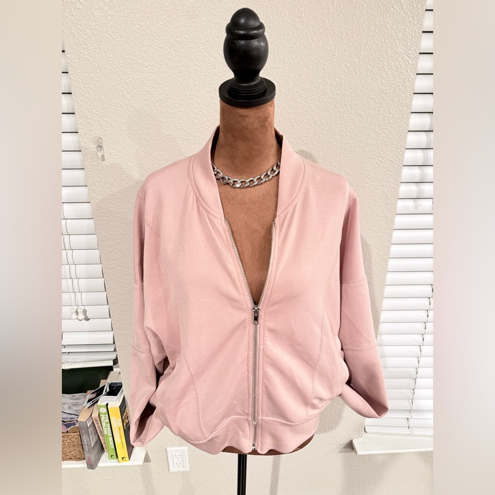 Women's Pink Bomber Jacket | size 10